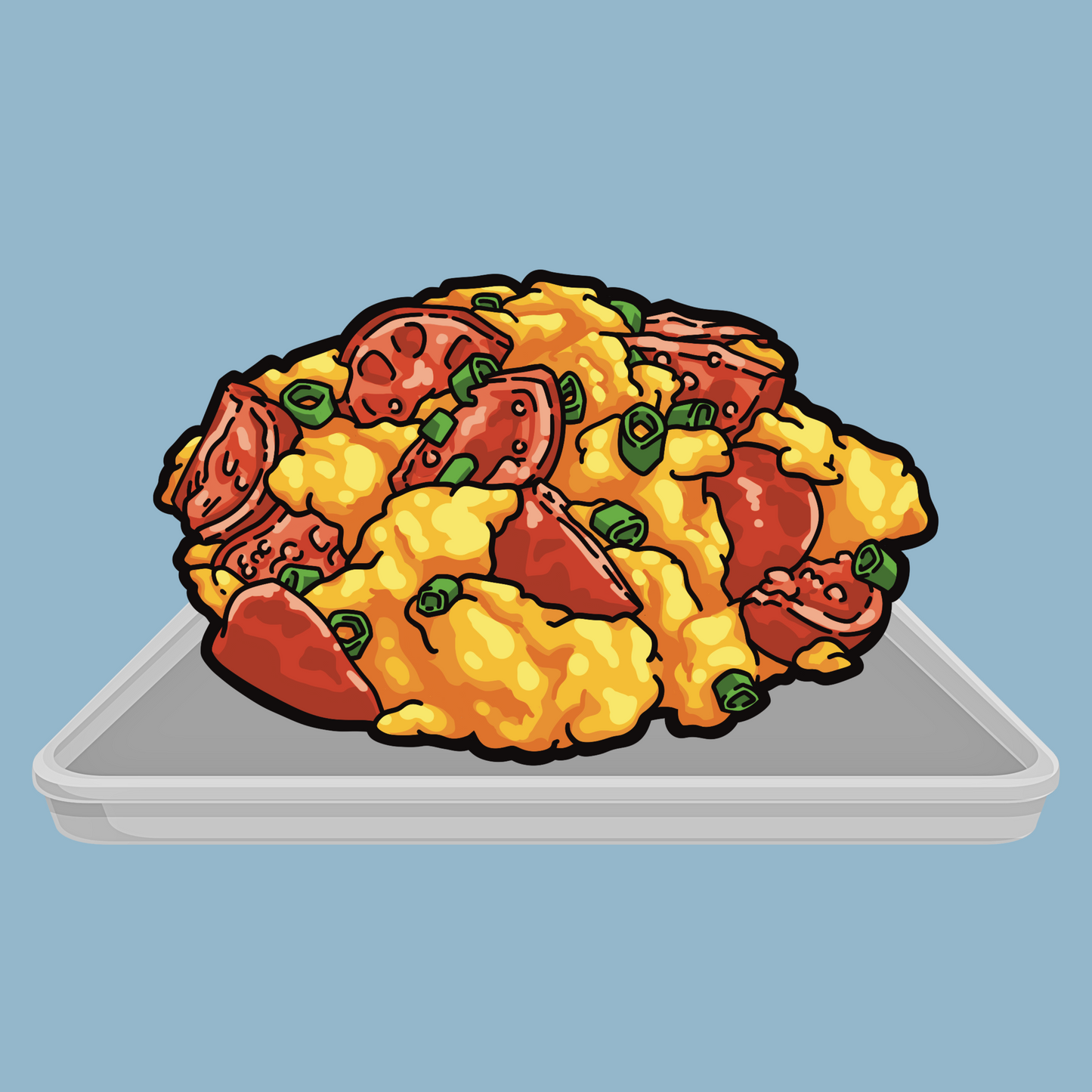 Tomato Egg Sticker