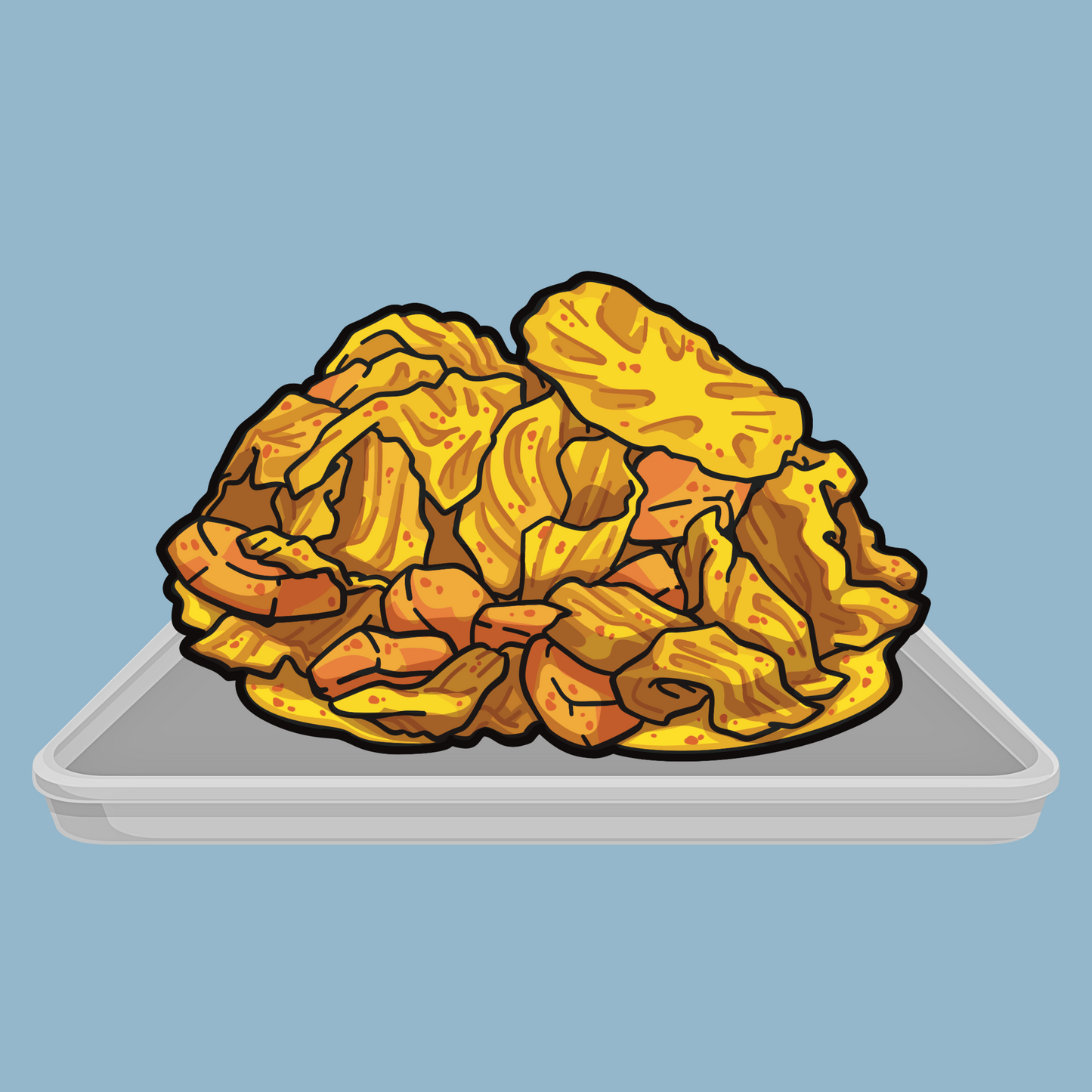 Curry Cabbage Sticker