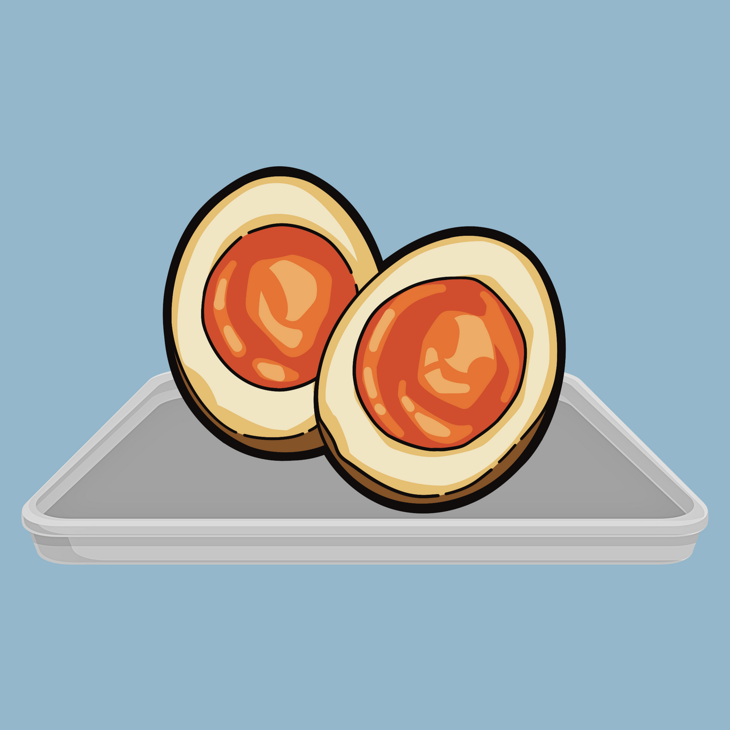 Braised Egg Sticker