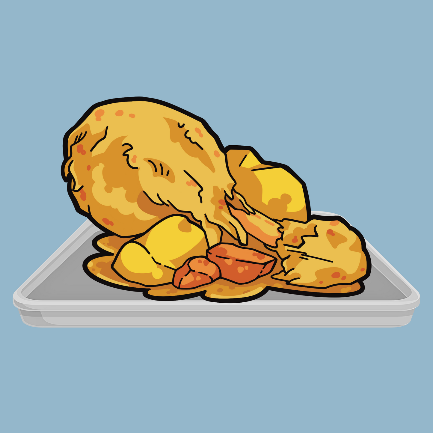 Curry Chicken Sticker