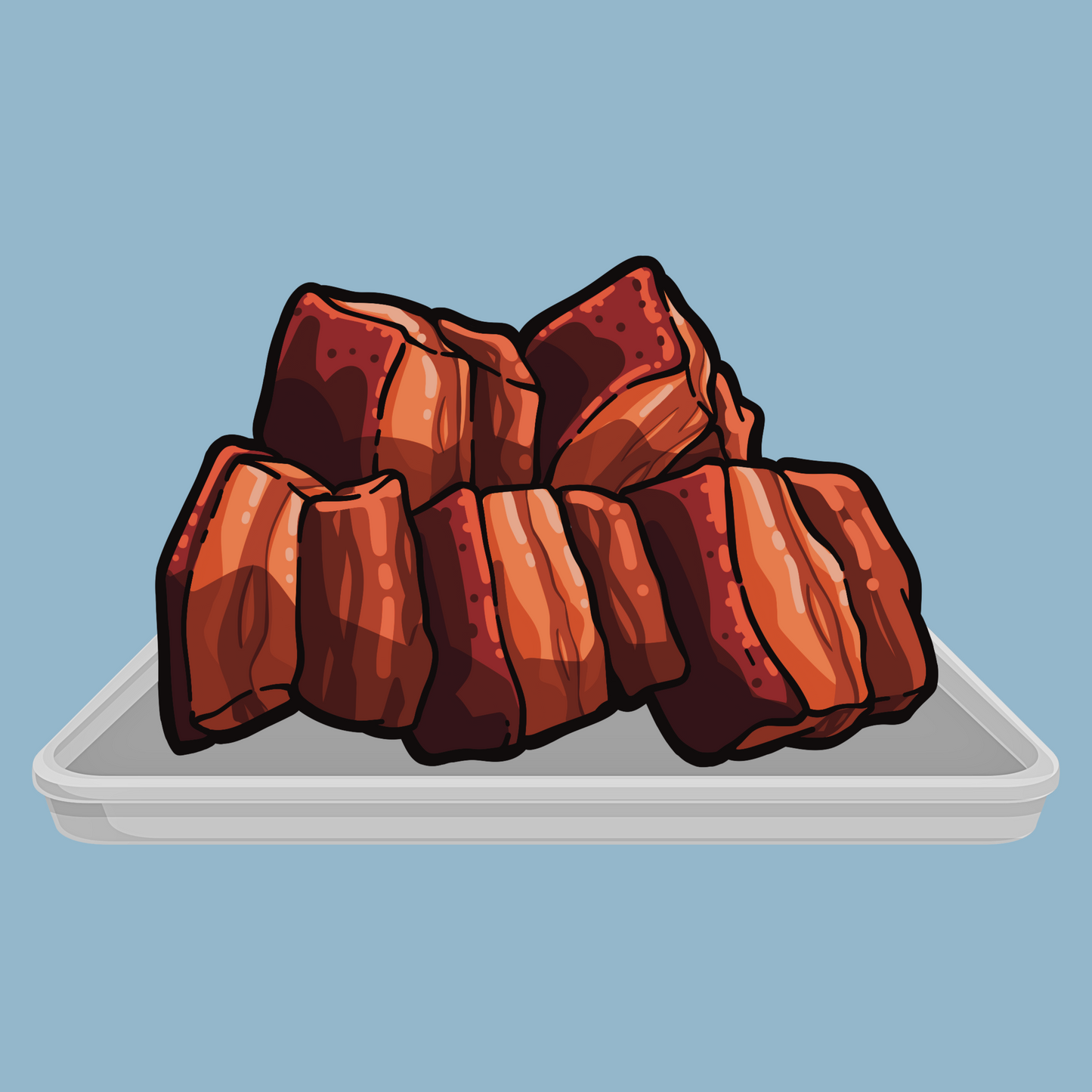 Braised Pork Belly Sticker