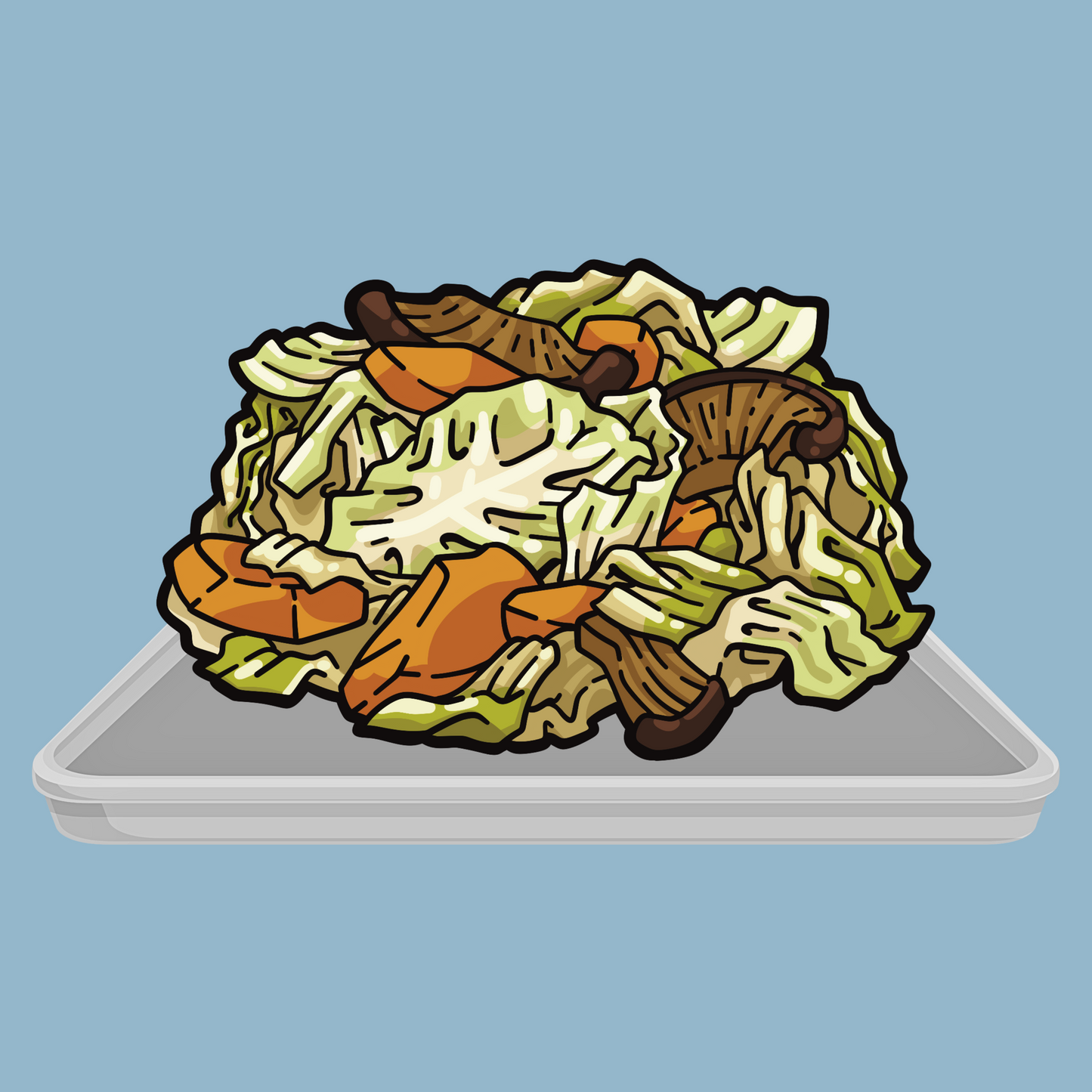 Stir-fried Cabbage Sticker