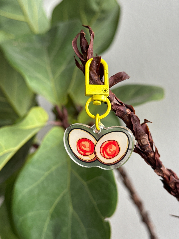 Braised Egg Keychain