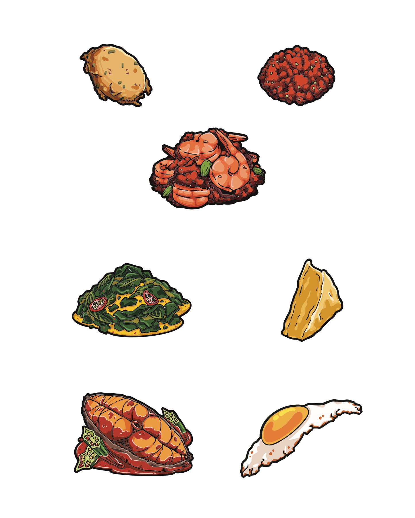 Nasi PaDANG Sticker Pack
