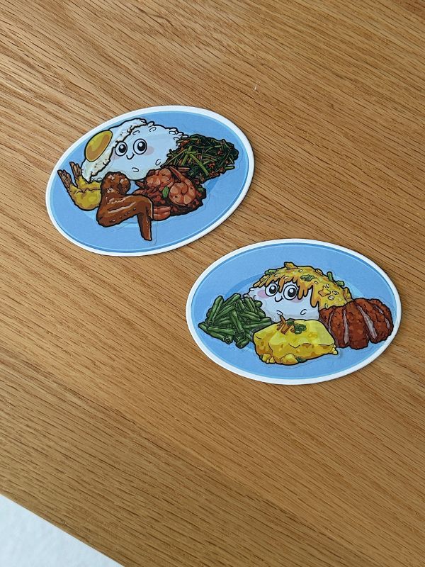 Magnet Blue Plate CaiFUN Party Pack