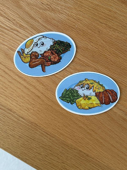Magnet Blue Plate CaiFUN Party Pack