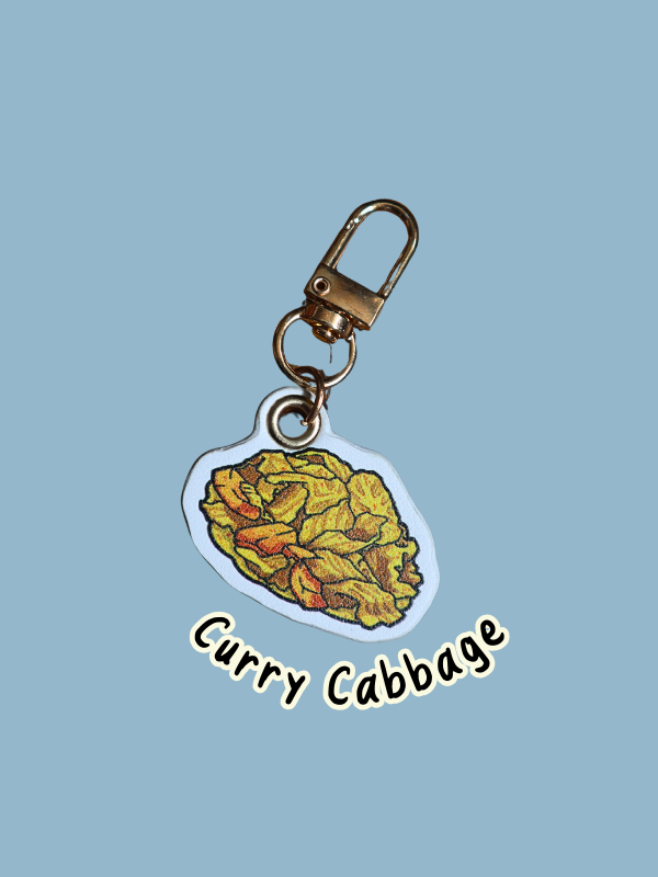 Tapau Box Leather Bag Charm