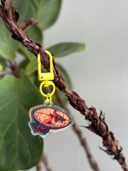 Fried Batang Fish Keychain