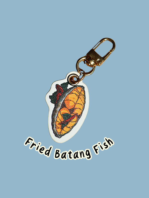 Tapau Box Leather Bag Charm