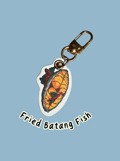 Tapau Box Leather Bag Charm