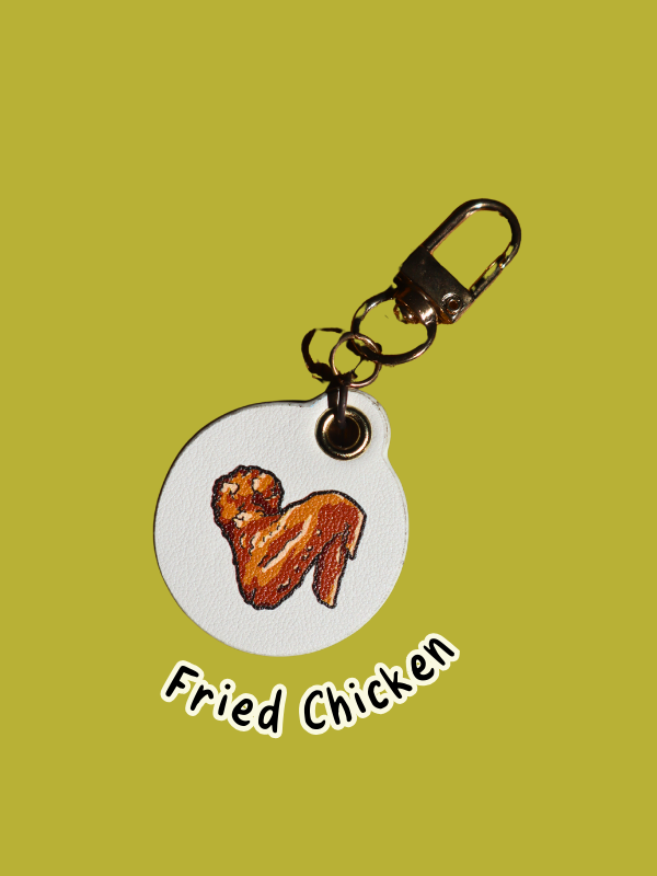 Nasi Padang Leather Bag Charm