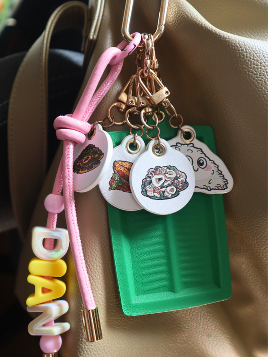 Nasi Padang Leather Bag Charm