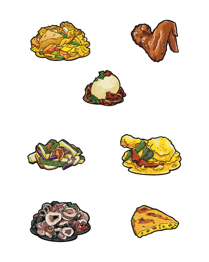 Nasi Pa-DANG Sticker Pack