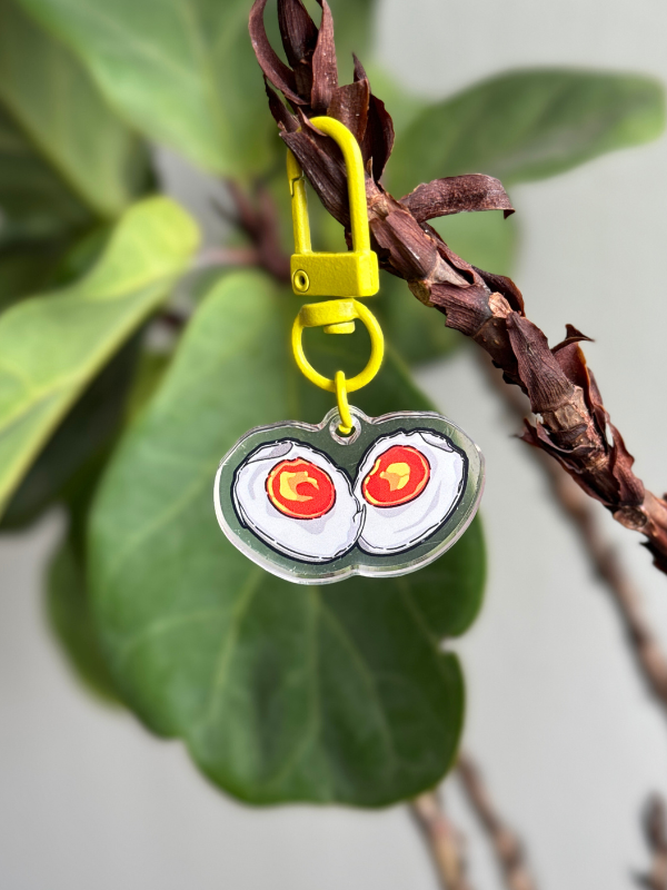 Salted Egg Keychain