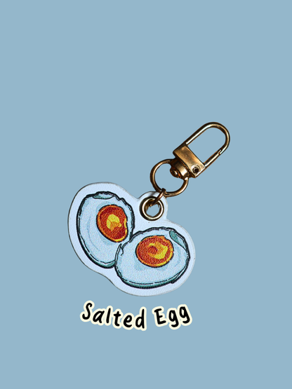 Tapau Box Leather Bag Charm