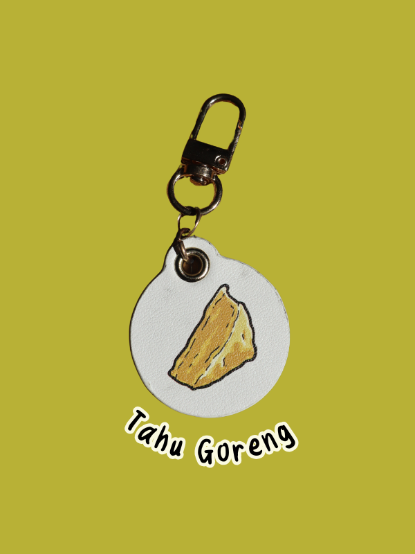 Nasi Padang Leather Bag Charm