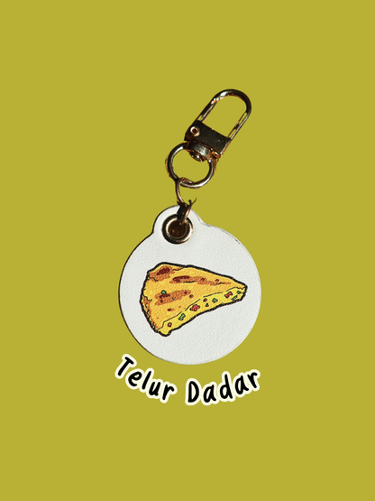 Nasi Padang Leather Bag Charm